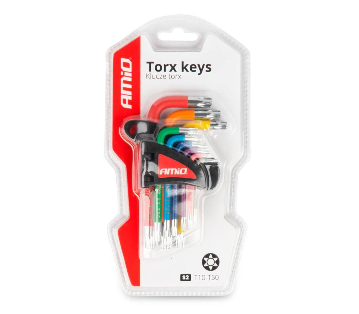 9 osaline TORX T10-T50 võtmete kompl S2