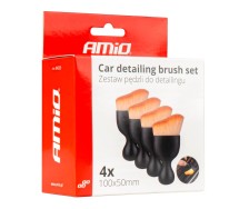Щётка для детейлинга, 4 шт., 100×50 мм