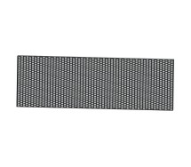 Iluvõre kuusnurkne, 120x40 cm, must