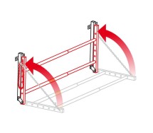 Полка для шин, дисков 90-130 см