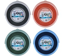 Складное ведро 10 л, Ø 33 см, высота 24,5 см