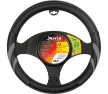Оплетка руля Suzuka Ø37-39 cm, кожзаменитель
