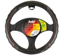 Оплетка руля Bullet Ø37-39cm, черная кожа
