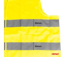 Reflektorvest XXXL kollane, sertifitseer