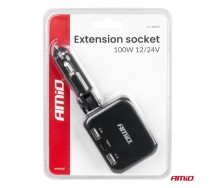 Laadija  2 USB-A porti ja 1 USB-C 12/24V