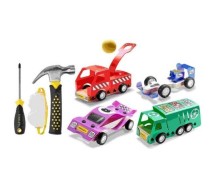 Конструктор 4 складных машинки