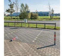 Parkimistõke lukustatav 655x60x60mm