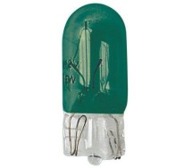 Pirnid 2tk,12V,W2,1x9,5d, 5W, roheline