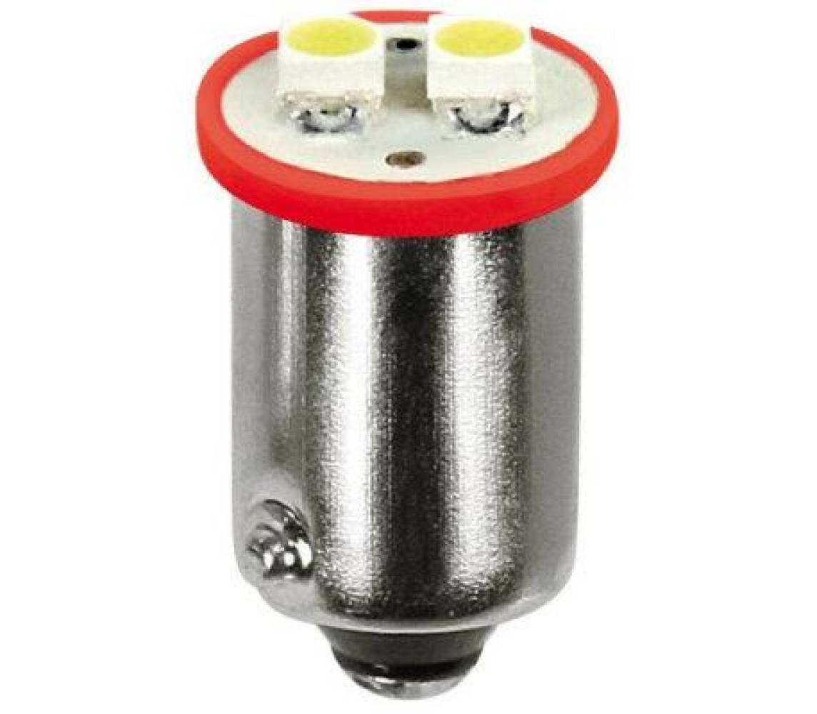 Hüperled pirnid 2tk, 12V, 2 smd , punane