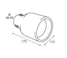 Summuti otsik TS-37 38-49mm