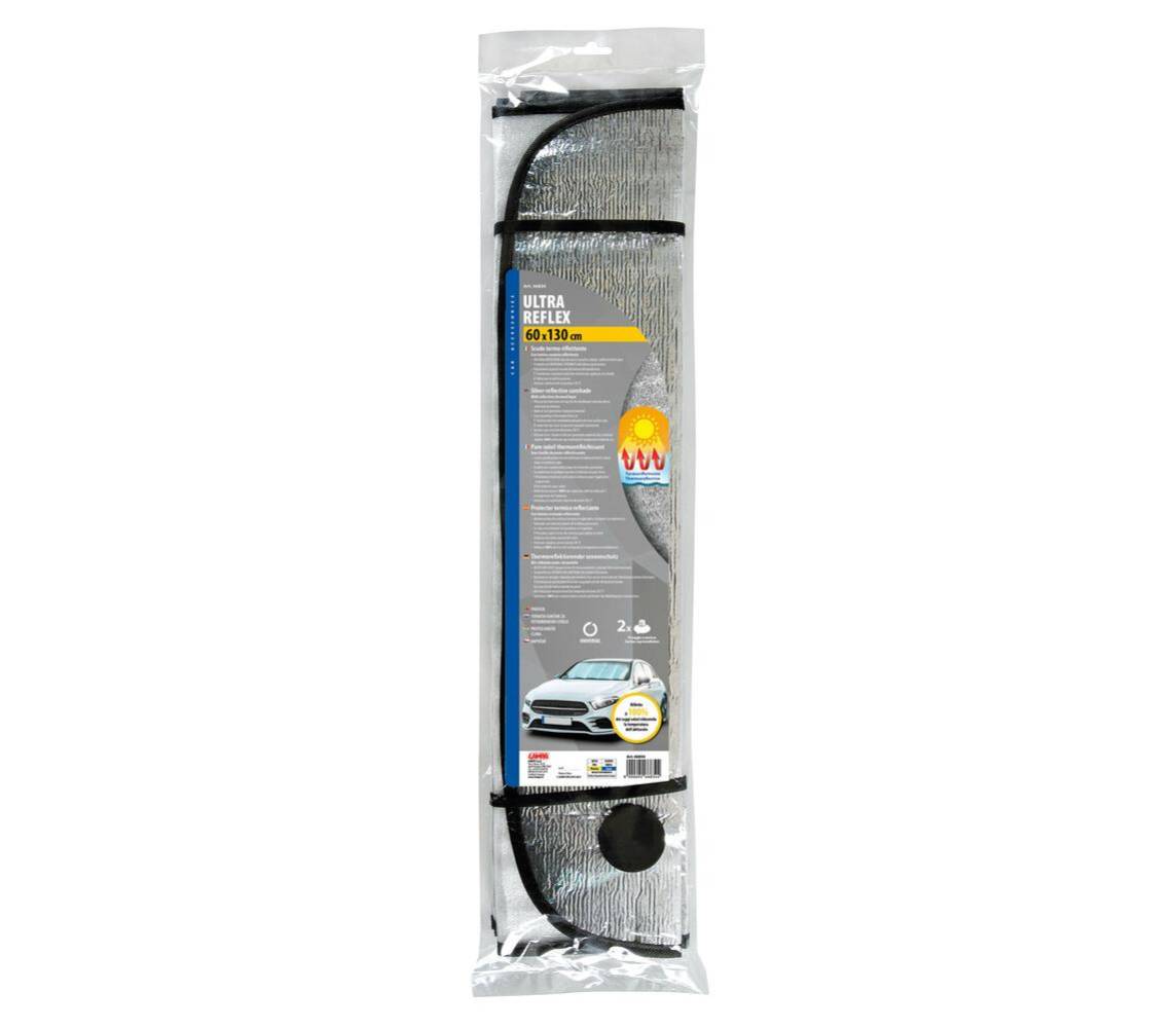 Солнцезащитный экран на лобовое стекло, серебристый