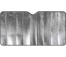 Солнцезащитный экран на лобовое стекло 180×90 см, серебристый