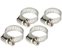 Voolikuklambrid 4 tk, Ø13-19mm,laius 8mm