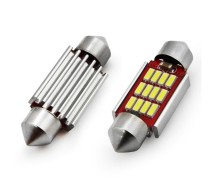 LED Canbus 12SMD C5W 36mm pulk 12/24V