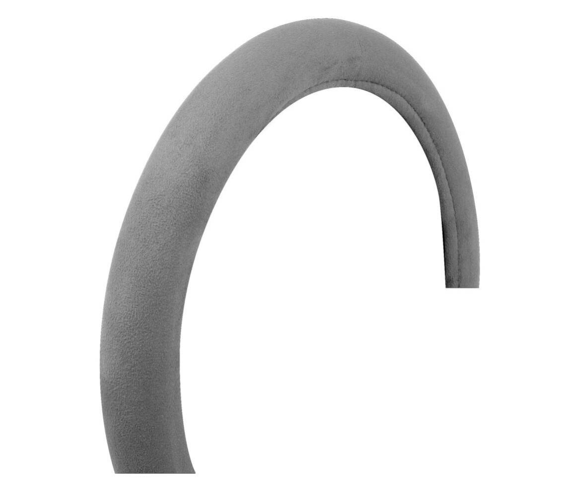Оплетка руля Soft touch Ø42-44cm серая 