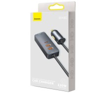 Baseus laadija 2xUSB/2xUSB-C 120W 12/24V