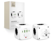 Tech-Protect seinalaadija 3x220V 4xUSB