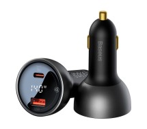 Автомобильное зарядное устройство Baseus USB/USB-C, 140 Вт