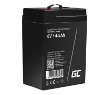 Green Cell 6V 4,5Ah AGM 70x47x101mm