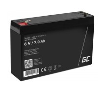 Green Cell 6V 7Ah AGM 151x35x94mm
