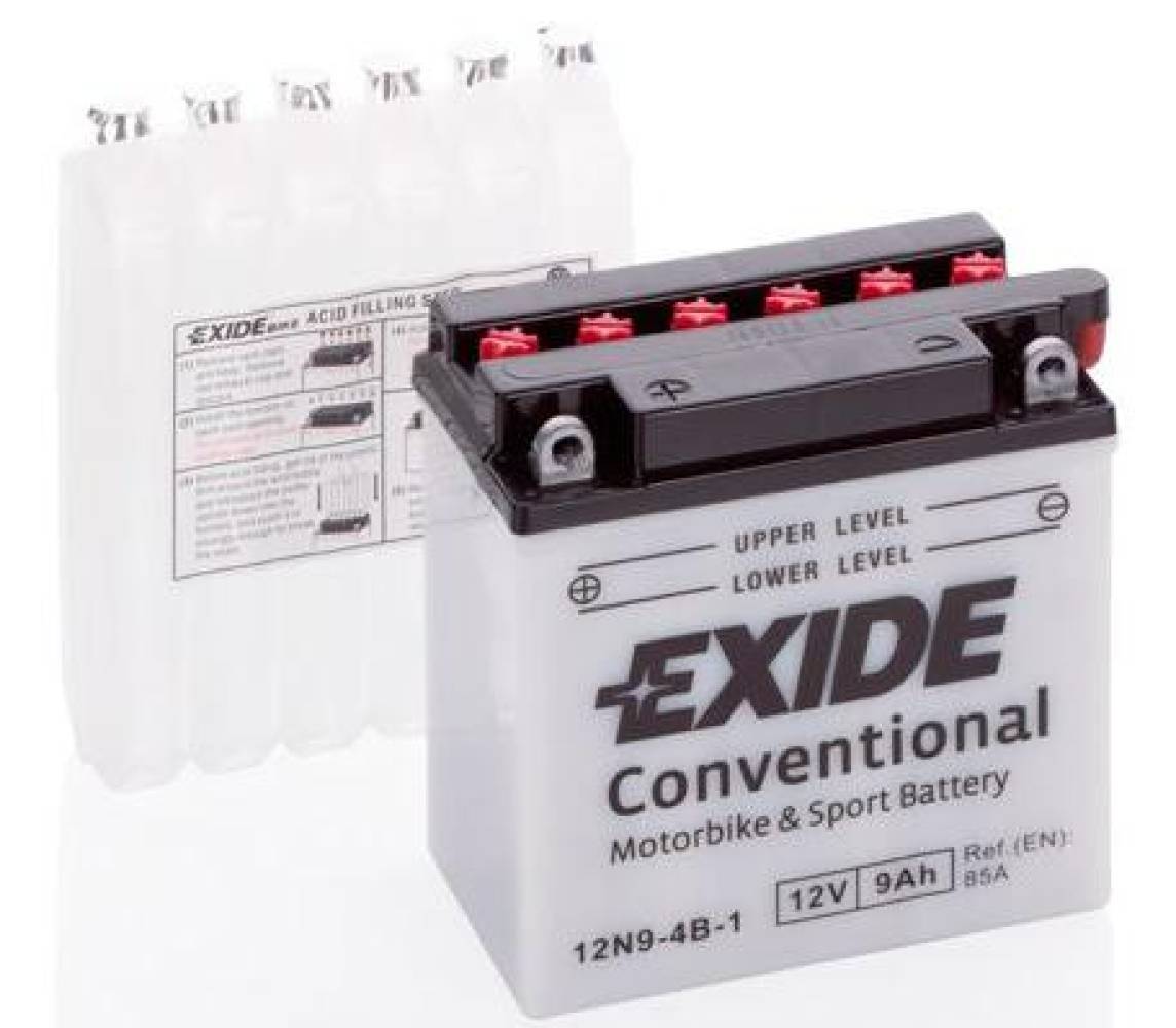 12V 9Ah 12N9-4B-1 135x75x139+- Exide