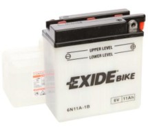 6V 11Ah 6N11A-1B 121x59x131-+ Exide 95A