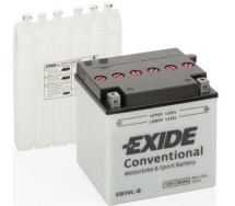 12V 30Ah YB30L-B 165x130x176-+ Exide