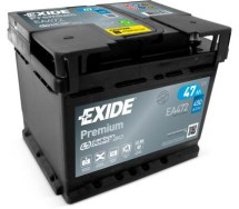 Exide Premium 47Ah450A 207x175x175-+