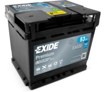 Exide Premium 53Ah540A 207x175x190-+