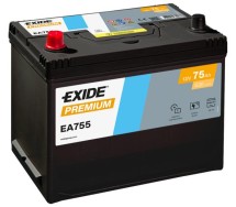 Exide Premium 75Ah630A 260x170x222+-