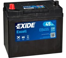 Exide Excell 45Ah 330A 237x127x227+-