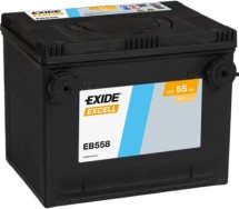 Exide Excell 55Ah 620A 230x180x186+- USA