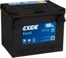 Exide Excell 55Ah 620A 230x180x186+- USA