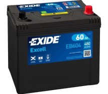 Exide Excell 60Ah 390A 230x172x220-+
