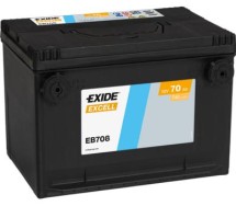 Exide Excell 70Ah740A 260x180x186+- USA