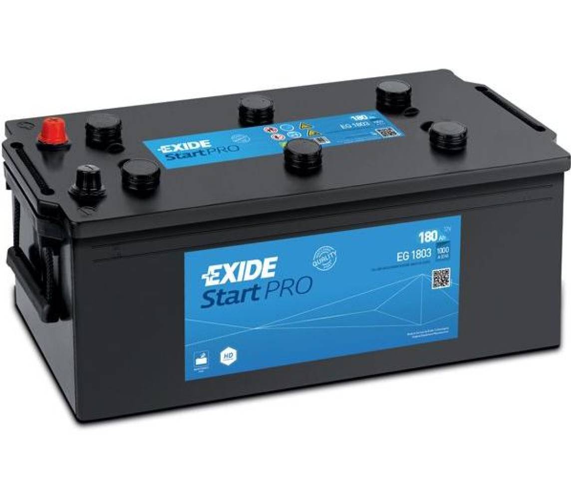 Exide StartPRO 180Ah1000A513x223x223+-