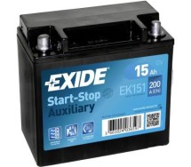 Exide AGM 15Ah 200A 150x90x145+-