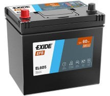 Exide EFB 60Ah 520A 230x173x222+-