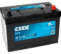 Exide EFB 95Ah 800A 306x173x222-+