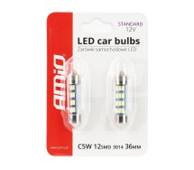 LED standard 36мм 12V 2шт Amio