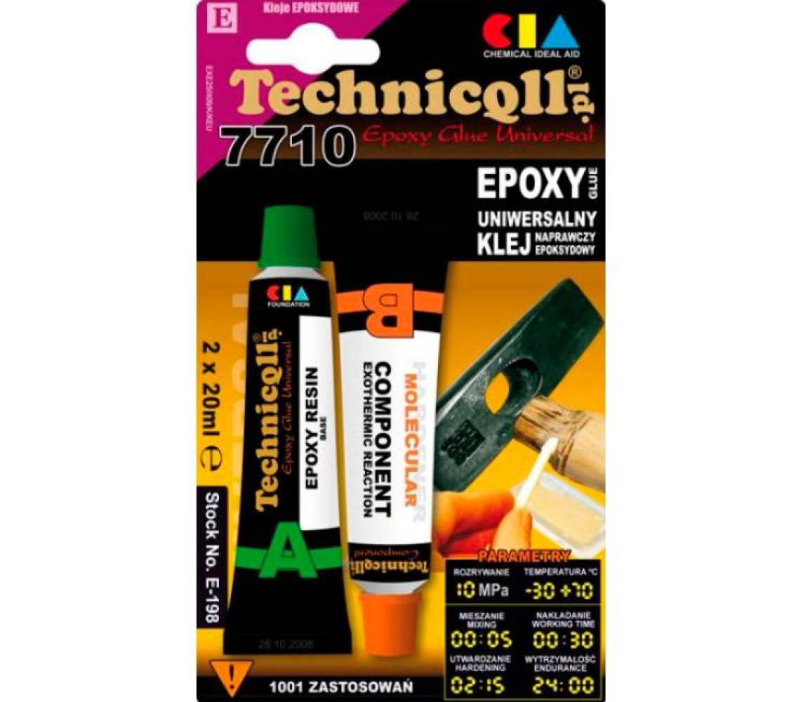 Epoksiidliim universaalne 2x20ml