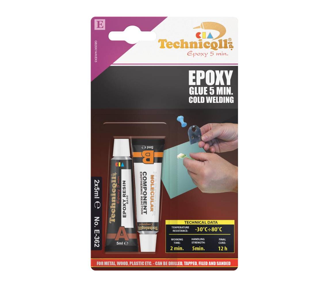 5-min epoksiidliim 2x5ml