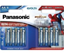 AA(4+4)Panasonic Evolta patarei SOODUS