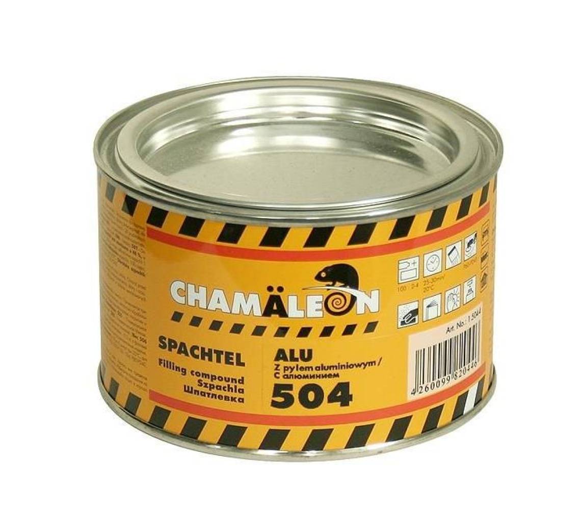 504 Alumiiniumpahtel 500g +kõvendi hall