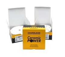 Керамический шлифкруг P400, 15 отверстий, 150 мм (1 шт.)