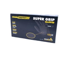 Нитриловые перчатки (XL) 80 шт/уп черныйе