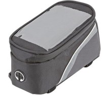 Велосумка на раму с маленьким карманом для телефона