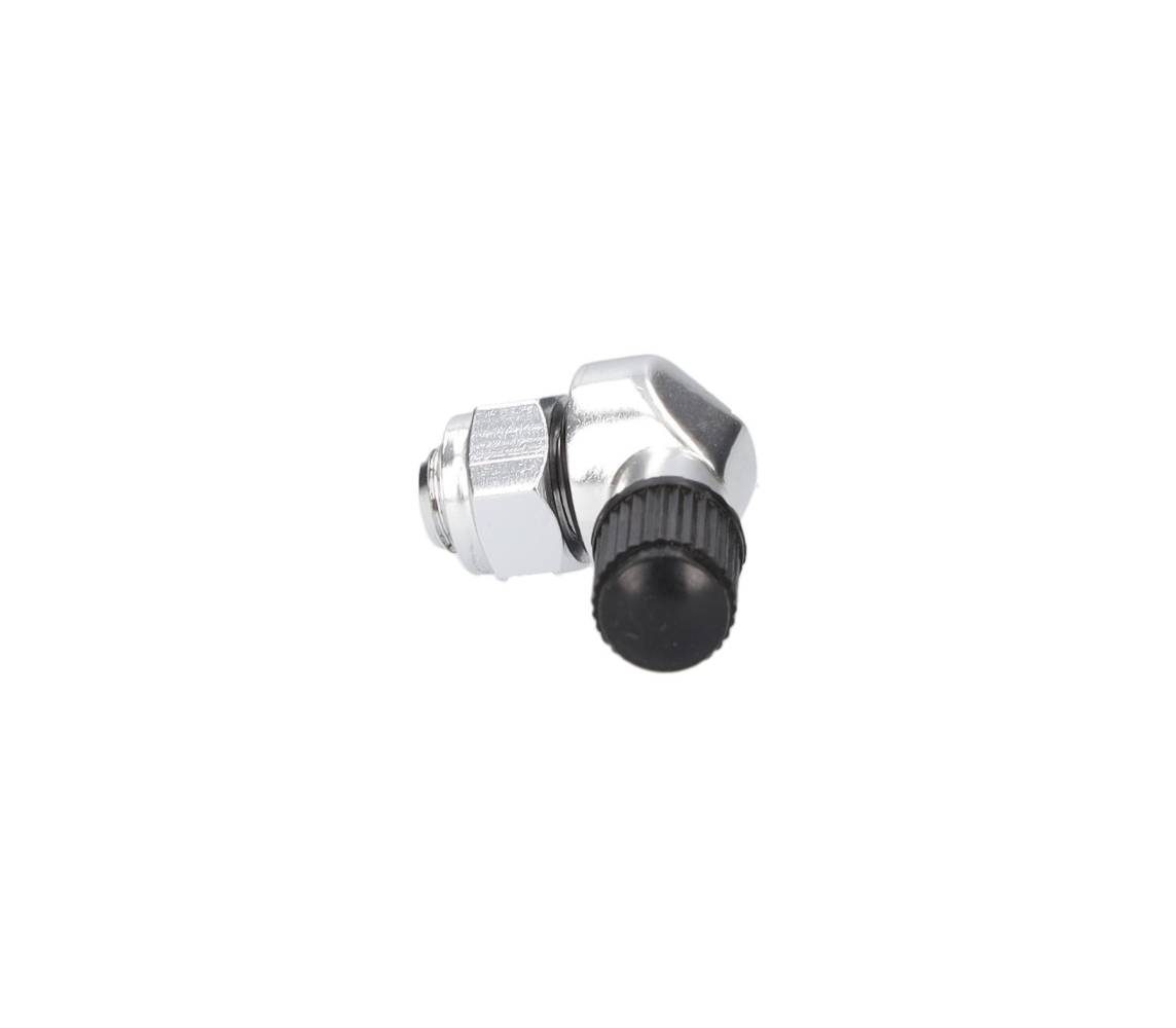 Ventiil keermega alumiinium  90° nurgaga