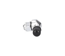 Ventiil keermega alumiinium  90° nurgaga