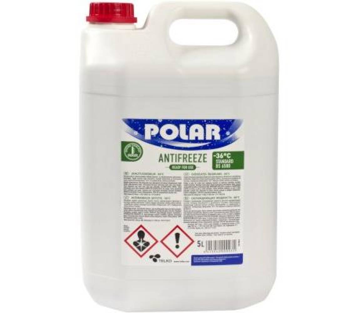 Jahutusvedelik 5L -37c roheline Polar